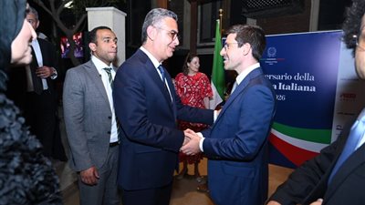 نائبا عن رئيس الوزراء.. وزير التموين يشارك في احتفال سفارة إيطاليا بالقاهرة بالعيد الوطني