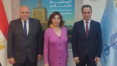أحمد المسلماني ونبيلة عبيد وعبد الرحمن بسيوني