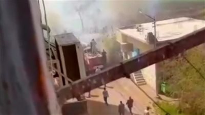 السيطرة علي حريق داخل قطار قصب السكر في أرمنت جنوبي غرب الأقصر (صور)