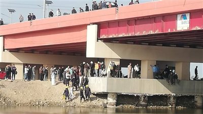 استشهاد فرد إنقاذ نهري خلال البحث عن جثامين حادث غرق سيارة ببورسعيد (خاص)