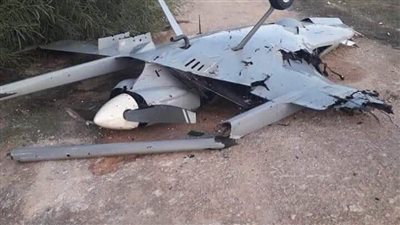  إسقاط طائرة مسيرة فوق قصر 