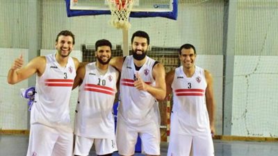 سلة الزمالك يواصل استعداداته لمواجهة الجزيرة في دوري السوبر
