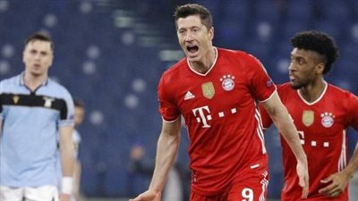 ليفاندوفسكي يحقق رقمًا قياسيًا تاريخيًا عقب ثلاثية شتوتجارت 