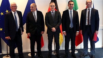 وصول وزراء خارجية فرنسا وألمانيا وإيطاليا إلى ليبيا لدعم حكومة الوحدة 