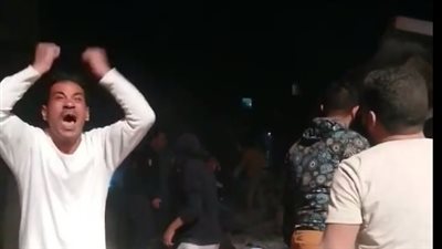 صور جديدة لحادث انهيار عمارة جسر السويس بالقاهرة