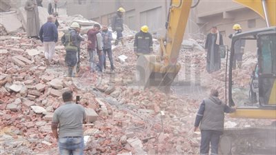 تجديد حبس 8 متهمين في واقعة انهيار عقار جسر السويس
