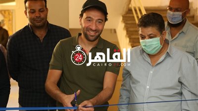 افتتاح معرض سمراء النيل للفنانة مديحة يسري بمهرجان الأقصر للسينما الإفريقية