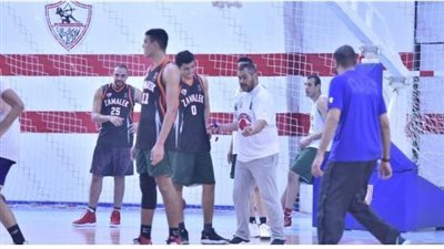ياسر عبدالوهاب: معنويات لاعبي سلة الزمالك عالية قبل مواجهة الأهلي