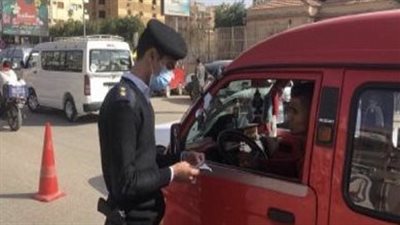 تحرير 2300 مخالفة مرورية وسحب 63 رخصة في حملة أمنية مكبرة بالقليوبية