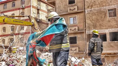 ننشر صورة مالك مصنع الملابس في عقار جسر السويس المنهار