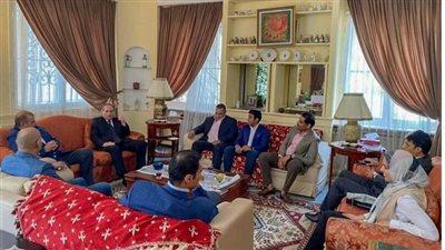 مأدبة غداء لبعثة الزمالك بمنزل السفير المصري في الجزائر (صور) 