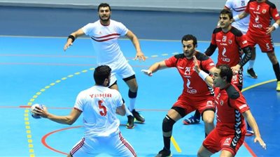 الزمالك يطالب لاعبي اليد بإسعاد الجماهير على حساب الأهلي 