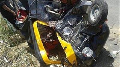 إصابة ربة منزل ونجليها أثر اصطدام سيارة ملاكي بتوك توك في سوهاج    