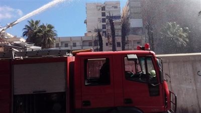 احتراق كميات ضخمة من الخامات.. اندلاع حريق بمصنع مناديل بطريق جهينة في فاقوس 