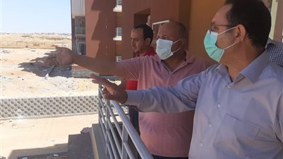 رئيس جهاز الشروق يتفقد 1176 وحدة سكنية بمشروع JANNA  بمركز خدمات المدينة 2