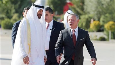 العاهل الأردني يستقبل ولي عهد أبو ظبي ويبحثان تطورات المنطقة والقضية الفلسطينية