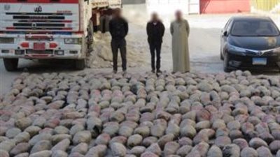 ظبط عاطل بـ ربع طن بانجو و30 كيلو هيروين في الإسماعيلية