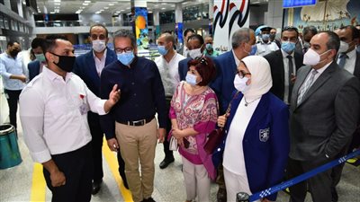 وزيرة الصحة: مناظرة 927 ألف وافد بمنافذ الدخول في محافظة البحر الأحمر منذ سبتمبر 2020