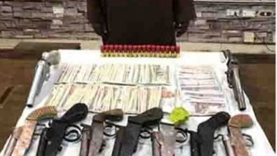 القبض على مزارع بحوزته أسلحة نارية بقصد الاتجار في الجيزة  