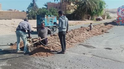 توصيل الغاز الطبيعي للمناطق المحرومة برأس غارب ضمن مبادرة 