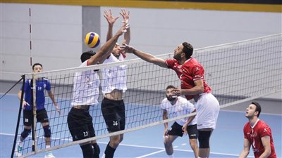 رجال طائرة الأهلي يواجه الترسانة في كأس مصر