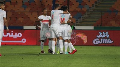 الشوط الأول.. الزمالك يتقدم على أسوان بهدف زيزو (صور)