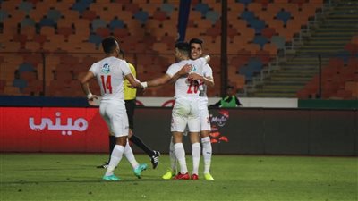  الزمالك يفوز على أسوان بثلاثية ويواصل تصدره لجدول الدوري (صور)
