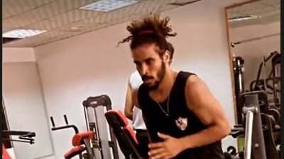 تدريبات تأهيلية لـ عبد الله جمعة قبل مواجهة الإسماعيلي