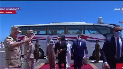 رئيس المجلس الرئاسي الليبي يشارك في افتتاح قاعدة 3 يوليو البحرية