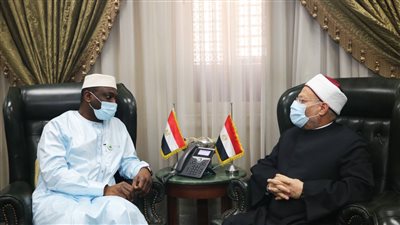 مفتي الجمهورية يستقبل أمين مجمع الفقه الإسلامي لبحث أوجه تعزيز التعاون الإفتائي بين الدار والمجمع (صور)