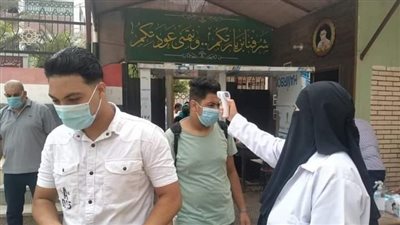 هدوء بمحيط لجان الثانوية العامة في دمياط