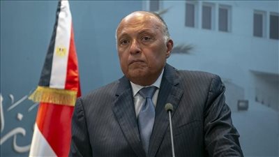 وزير الخارجية يستقبل نظيره الصيني في العلمين الجديدة 