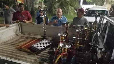 غلق 12 مقهي بدمياط بسبب فيروس كورونا
