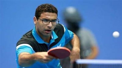 عمر عصر يتأهل لدور الـ16 في منافسات تنس الطاولة بأولمبياد طوكيو 2020