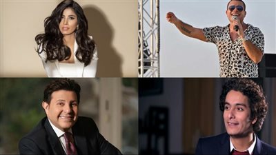خريطة حفلات أغسطس.. هاني شاكر ومحمد محسن بالأوبرا والهضبة وروبي في العلمين