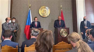 وزير خارجية التشيك: مصر لعبت دورًا محوريًا لتهدئة الوضع في الشرق الأوسط