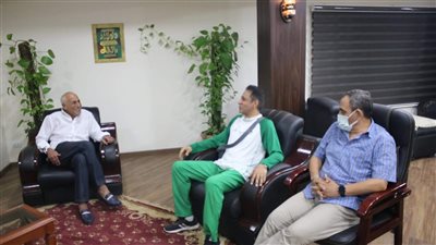 الزمالك يستقبل وفدًا من الاتحاد السعودي لكرة الطائرة (صور) 