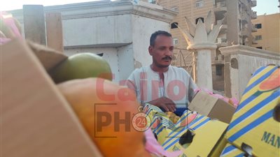 جار الملك.. فكهاني يستغل موكب مركب خوفو للرزق: 