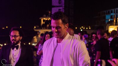 الموسيقار يحيي حفل افتتاح أول مارينا عالمية لليخوت في مصر (صور)