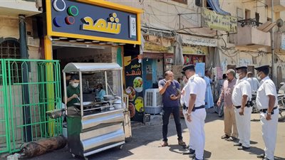 مصادرة 17 شيشة خلال حملة مكبرة لمرافق الأقصر «صور»