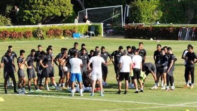الزمالك يختتم تدريباته استعدادًا لمواجهة وادي دجلة بالدوري