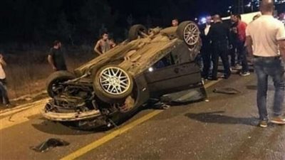مصرع وإصابة شخصين في حادث تصادم بسوهاج