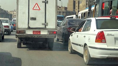 تكدس مروري في ميدان رمسيس بالساعات الأولى من صباح اليوم