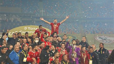 رحلة تتويج الأهلي بدوري أبطال إفريقيا 2021 في احتفالية تدشين النجمة العاشرة