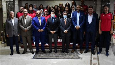 وزير الرياضة يكرم منتخبي مصر للناشئين والناشئات بعد تأهلهم لكأس العالم لكرة السلة | صور