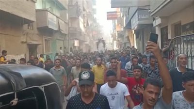 تشييع جثمان سائق توك توك عثر عليه مقتولًا بالدقهلية | صور 