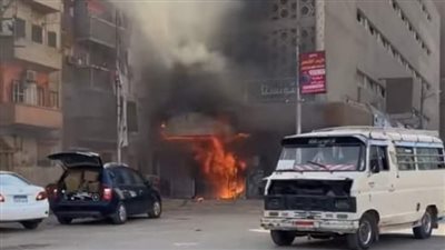 القبض على المتهم بإشعال النيران في محل بـ حلوان