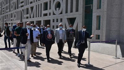 وزير التنمية المحلية يصل إلى الأقصر لمتابعة إحياء طريق الكباش | صور