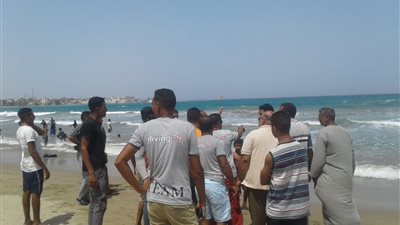 رغم التحذيرات.. غرق 3 أشخاص في شاطئ «أبو لهو» بمرسى مطروح