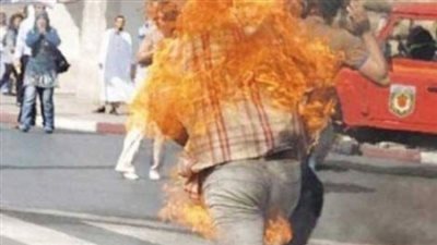 التحقيق في محاولة انتحار شاب بإشعال النيران في جسده بـ مصر القديمة